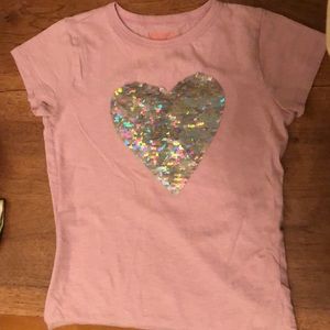 A cute pink size 12 shirt